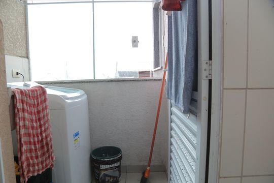 Área de Serviço de casa de condomínio à venda com 2 quartos, 42m² em Jardim Lideranca, São Paulo