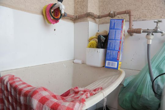 Área de Serviço de casa de condomínio à venda com 2 quartos, 42m² em Jardim Lideranca, São Paulo