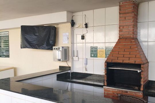 Área externa de apartamento à venda com 2 quartos, 60m² em Vila Brasilia, Goiânia