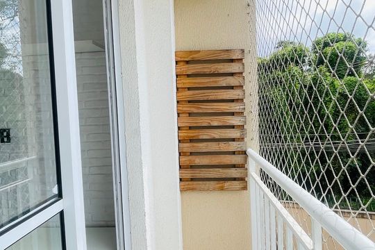 Varanda de apartamento para alugar com 2 quartos, 45m² em Jardim Isis, Cotia