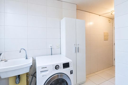 Área de serviço de apartamento à venda com 3 quartos, 123m² em Brooklin, São Paulo