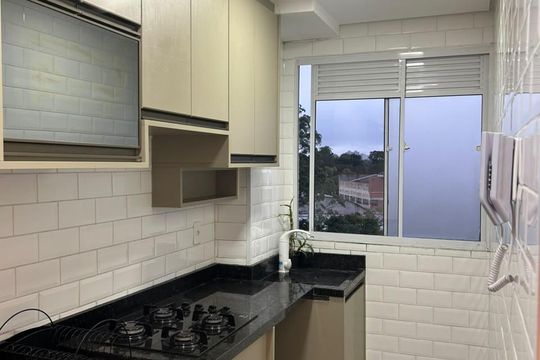Cozinha de apartamento para alugar com 2 quartos, 40m² em Colônia (Zona Leste), São Paulo