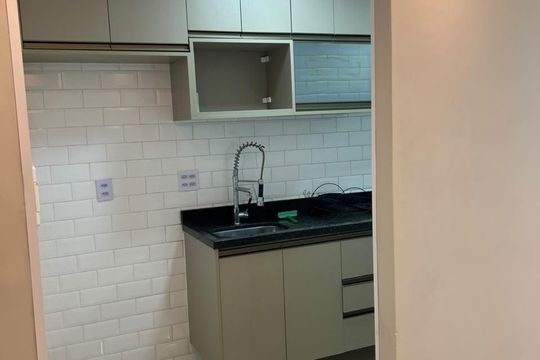 Cozinha de apartamento para alugar com 2 quartos, 40m² em Colônia (Zona Leste), São Paulo