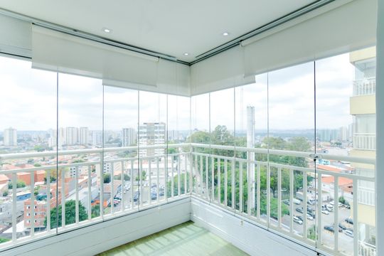 Varanda  de apartamento para alugar com 2 quartos, 69m² em Vila Gopouva, Guarulhos