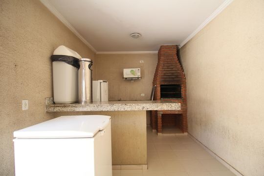 Área comum - Churrasqueira de apartamento à venda com 2 quartos, 45m² em Fazenda Morumbi, São Paulo