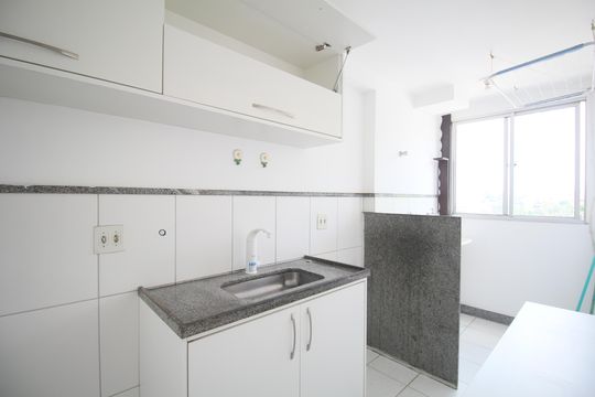 Cozinha - Armários de apartamento à venda com 2 quartos, 45m² em Fazenda Morumbi, São Paulo