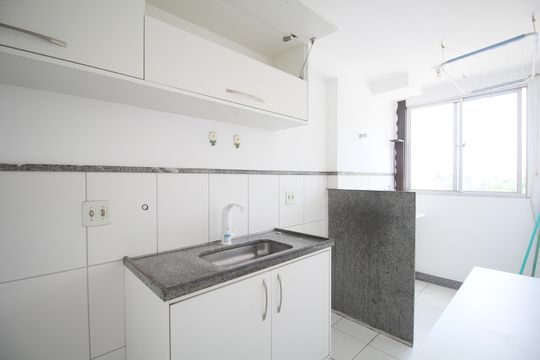 Cozinha - Armários de apartamento à venda com 2 quartos, 45m² em Fazenda Morumbi, São Paulo