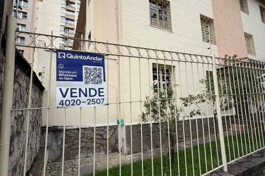 PLAQUINHA PAIC-137 INSTALADA EM 21/10/26 de apartamento à venda com 3 quartos, 90m² em Centro, Belo Horizonte