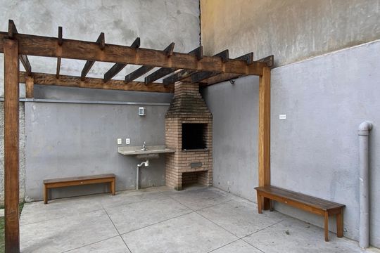Área comum - Churrasqueira de apartamento para alugar com 2 quartos, 44m² em Santa Maria, Osasco