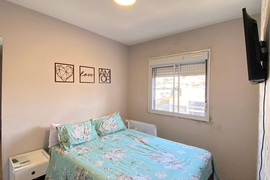 Quarto 1 de apartamento para alugar com 2 quartos, 44m² em Santa Maria, Osasco