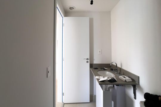 Banheiro de apartamento à venda com 2 quartos, 68m² em Cursino, São Paulo