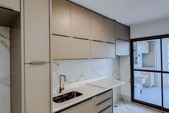 Cozinha de apartamento para alugar com 3 quartos, 122m² em Tatuapé, São Paulo