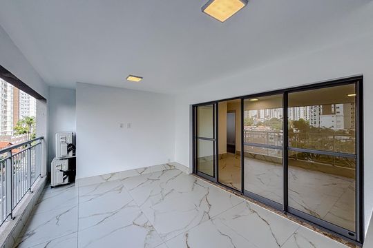 Varanda de apartamento para alugar com 3 quartos, 122m² em Tatuapé, São Paulo