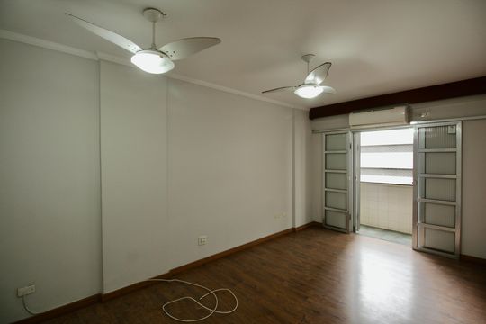 Sala de apartamento para alugar com 2 quartos, 89m² em José Menino, Santos