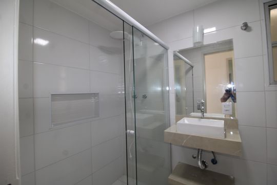Banheiro 1 de apartamento para alugar com 3 quartos, 75m² em Santana, São Paulo