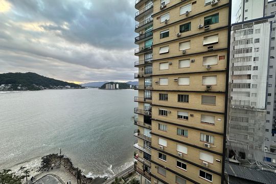 Vista de apartamento para alugar com 1 quarto, 22m² em Itararé, São Vicente