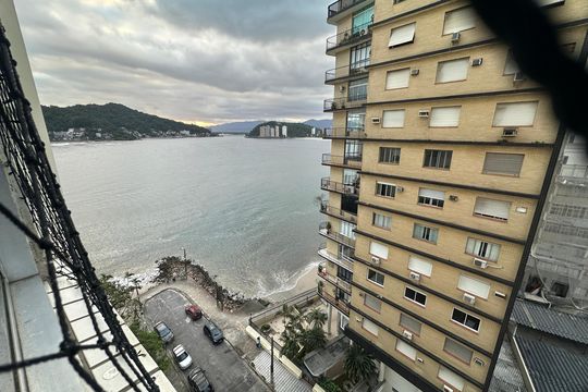 Vista de apartamento para alugar com 1 quarto, 22m² em Itararé, São Vicente