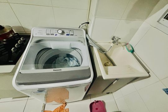 Área de Serviço de apartamento para alugar com 2 quartos, 42m² em Jardim Helian, São Paulo