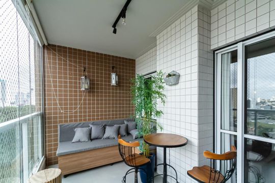 Varanda Gourmet de apartamento para alugar com 3 quartos, 105m² em Baeta Neves, São Bernardo do Campo