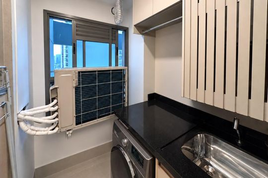 Área de serviço de apartamento à venda com 2 quartos, 66m² em Jardim das Acacias, São Paulo