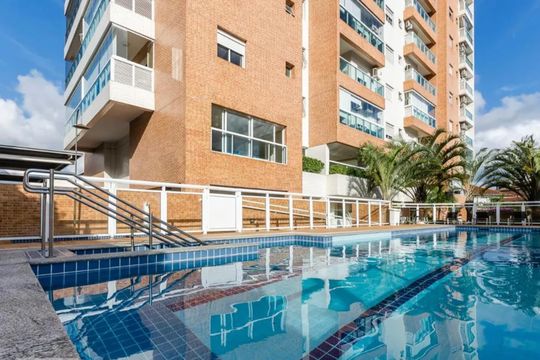 Área comum - Piscina de apartamento para alugar com 2 quartos, 62m² em Macuco, Santos