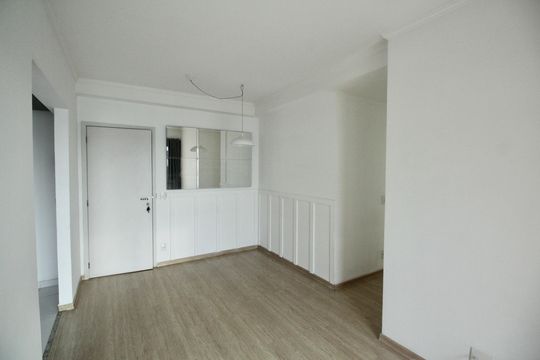 Sala de apartamento para alugar com 2 quartos, 62m² em Macuco, Santos
