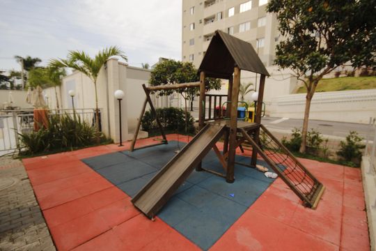 Área comum - Playground de apartamento à venda com 2 quartos, 54m² em Jardim Riacho das Pedras, Contagem
