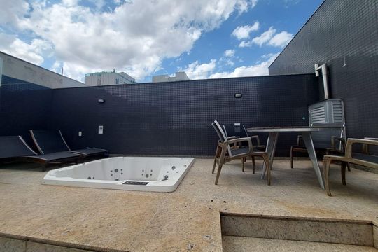 jacuzzi de apartamento à venda com 3 quartos, 193m² em Palmares, Belo Horizonte
