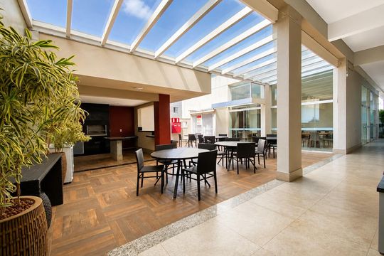 Área comum - Salão de festas de apartamento à venda com 3 quartos, 193m² em Palmares, Belo Horizonte