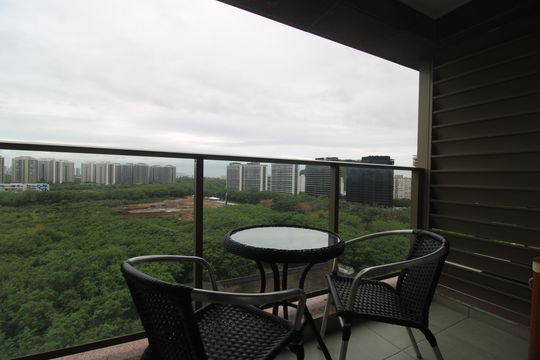 Suíte 2 - Varanda de apartamento à venda com 2 quartos, 67m² em Barra Olímpica, Rio de Janeiro