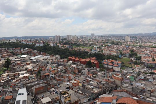 Vista da Sala de apartamento à venda com 2 quartos, 40m² em Fazenda da Juta, São Paulo