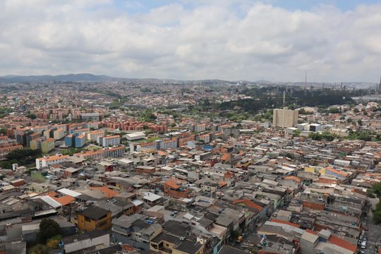 Vista da Sala de apartamento à venda com 2 quartos, 40m² em Fazenda da Juta, São Paulo