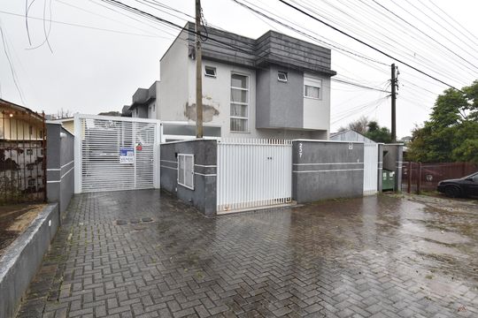 Fachada do condomínio de casa de condomínio à venda com 3 quartos, 89m² em Xaxim, Curitiba