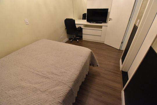 Suíte de casa de condomínio à venda com 3 quartos, 89m² em Xaxim, Curitiba