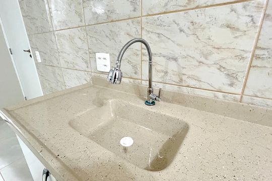 Cozinha de apartamento para alugar com 2 quartos, 50m² em Vila Silvia, São Paulo