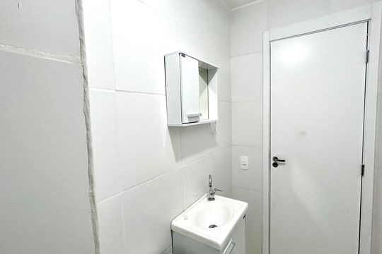 Banheiro de apartamento para alugar com 2 quartos, 50m² em Vila Silvia, São Paulo