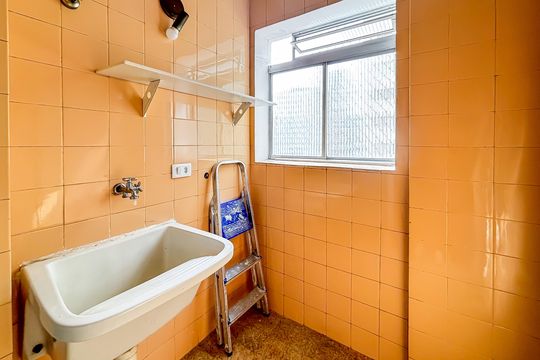 Área de serviço de apartamento à venda com 1 quarto, 35m² em Pinheiros, São Paulo