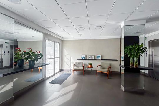 Área comum de apartamento à venda com 1 quarto, 35m² em Pinheiros, São Paulo