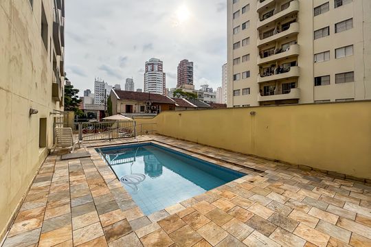 Área comum de apartamento à venda com 1 quarto, 35m² em Pinheiros, São Paulo