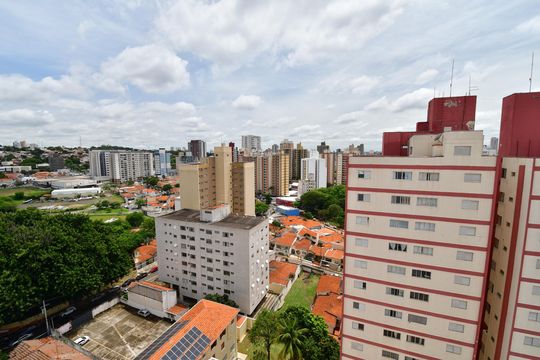 Quarto - Vista de kitnet/studio para alugar com 1 quarto, 40m² em Centro, Campinas
