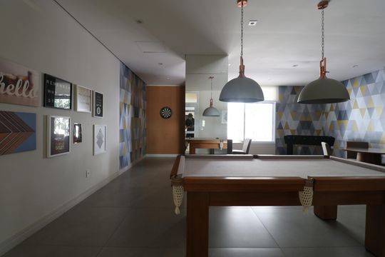 Sala de jogos  de apartamento à venda com 3 quartos, 100m² em Parque Industrial Tomas Edson, São Paulo