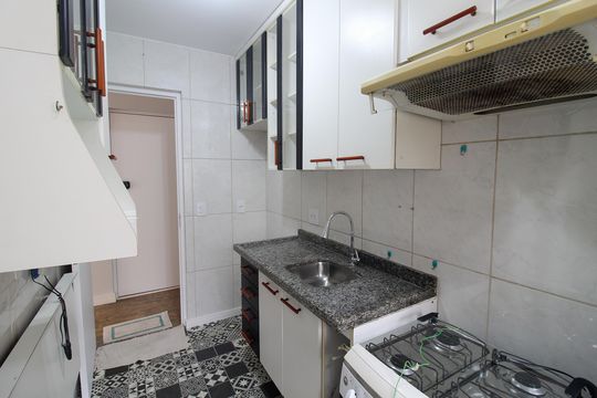Cozinha de apartamento para alugar com 3 quartos, 60m² em Jardim das Vertentes, São Paulo