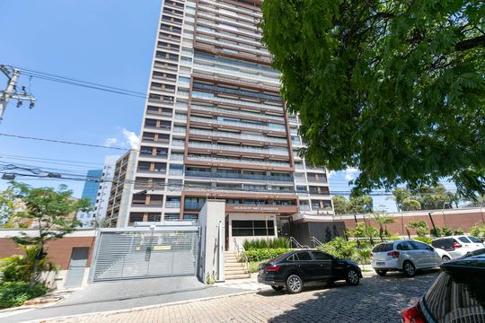 FACHADA DO PRÉDIO de apartamento para alugar com 1 quarto, 36m² em Vila Itapura, Campinas