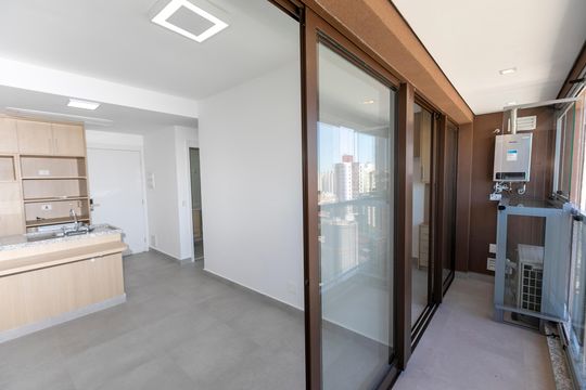 VARANDA de apartamento para alugar com 1 quarto, 36m² em Vila Itapura, Campinas