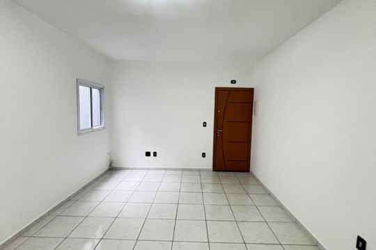 Sala - Sala de jantar de apartamento à venda com 2 quartos, 49m² em Jardim Santo André, Santo André