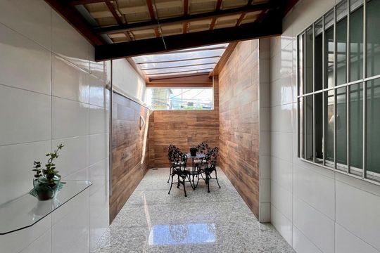 Área gourmet de apartamento à venda com 3 quartos, 118m² em Heliópolis, Belo Horizonte