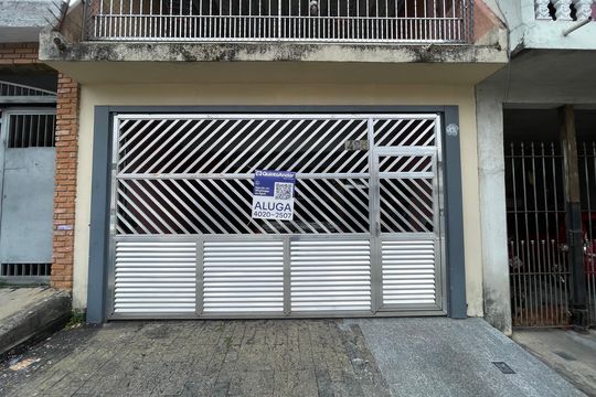 Fachada+Placa de casa para alugar com 3 quartos, 79m² em Jardim Nordeste, São Paulo