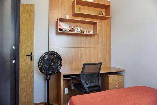 Quarto 2 de apartamento para alugar com 3 quartos, 87m² em Santo Andre, Belo Horizonte