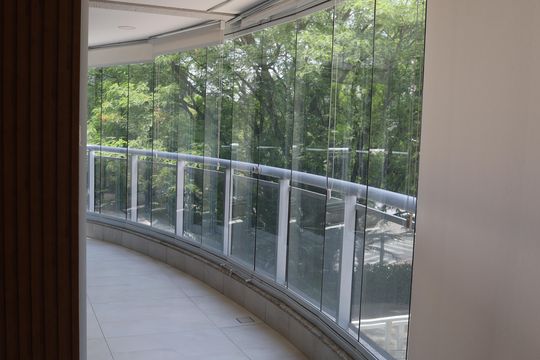 Varanda da Sala de apartamento à venda com 2 quartos, 89m² em Dezoito do Forte Empresarial/alphaville., Barueri
