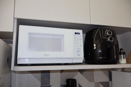 Cozinha e Área de Serviço de apartamento à venda com 2 quartos, 35m² em Vila Graciosa, São Paulo